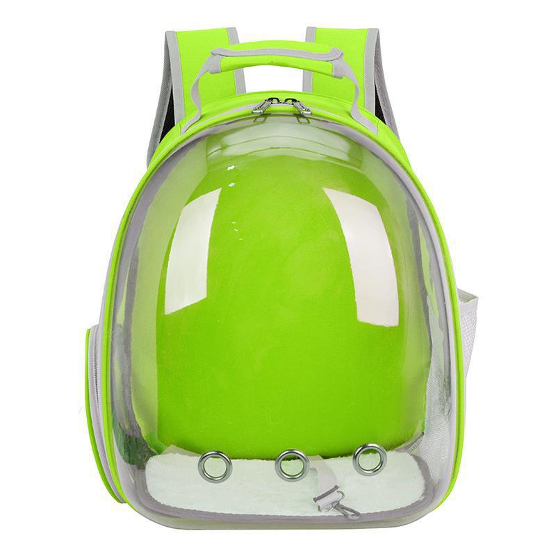 Mochila Transparente Espacial para Animais de Estimação