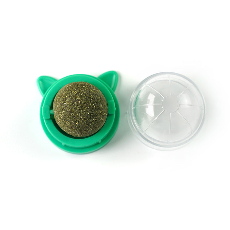 Bola de Catnip Rotativa para Gatos